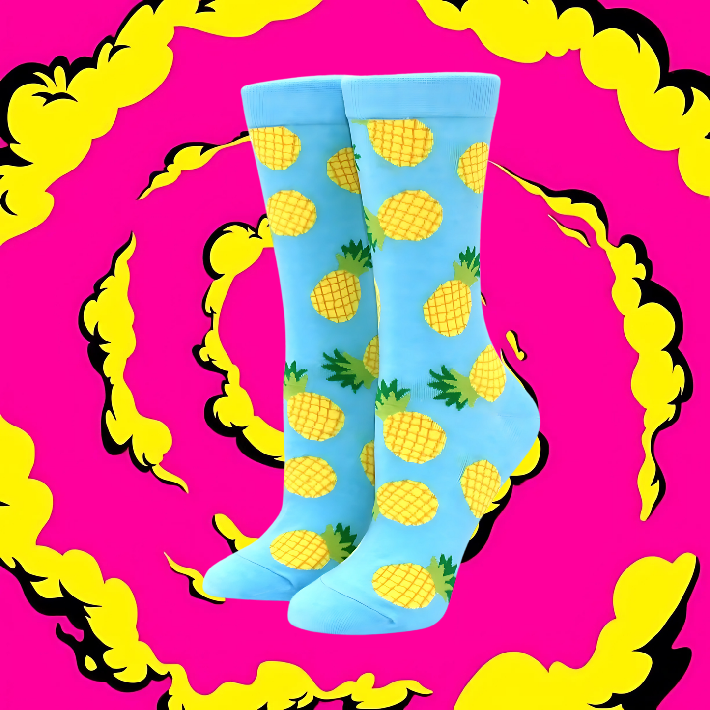 Pineapple Pop Socks 🍍💥