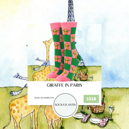 Giraffe In Paris