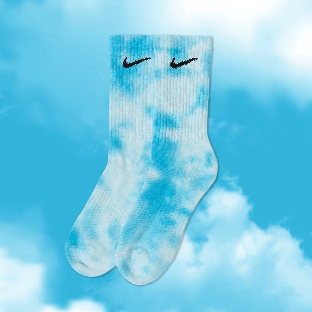 Frosted Blue Nike Tie-Dye