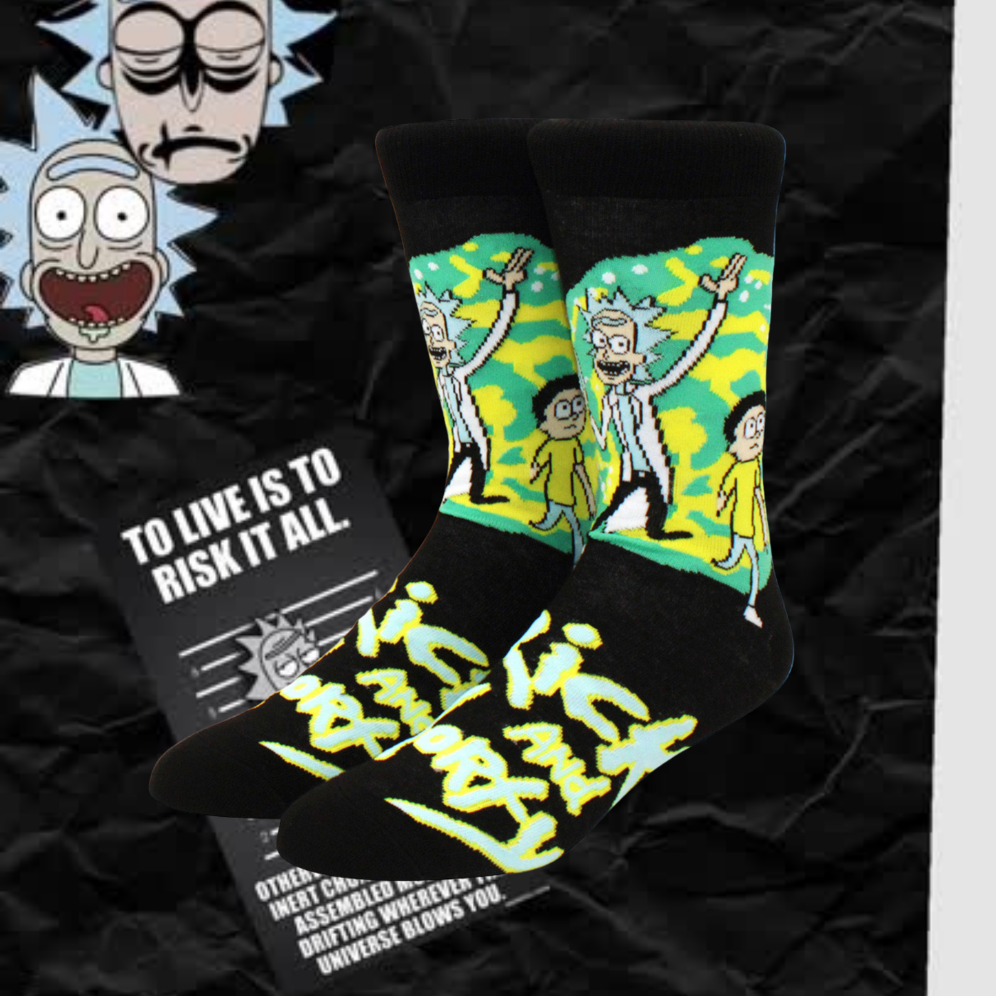 Rick & Morty Multiverse Socks 🛸